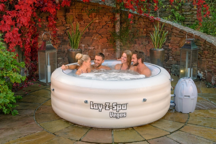 Lay-Z-Spa Vega Premium Series Portable Inflatable Hot Tub